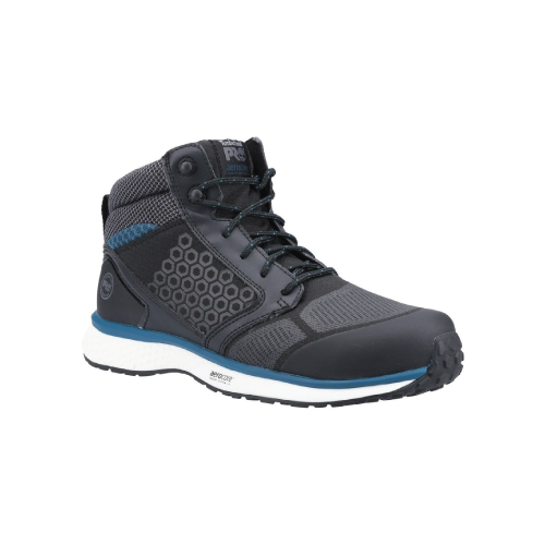 Timberland Pro S3 Men's Reaxion Mid Composite Toe Work Boots in Black