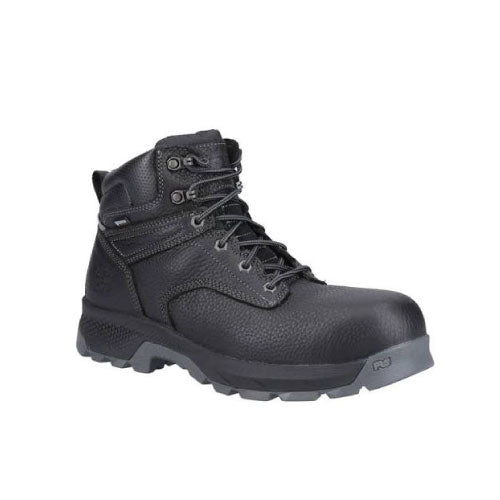 Timberland Pro S7 TiTAN EV 6" Waterproof Composite-Toe Work Boots for Men in Black